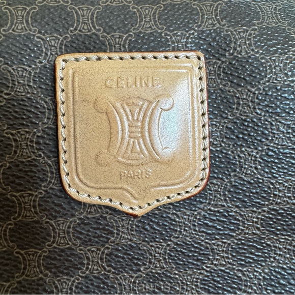 Authentic Vintage Celine Macadam Boston Bag - Picture 5 of 17